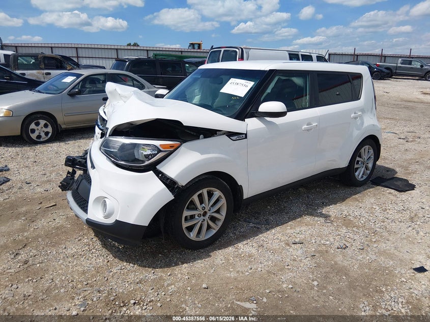 2019 Kia Soul VIN KNDJP3A51K7640756 IAAI salvage auction — FRONT END, Salvage (Arkansas), sold $600 on 2026-07-23 (photo 2)