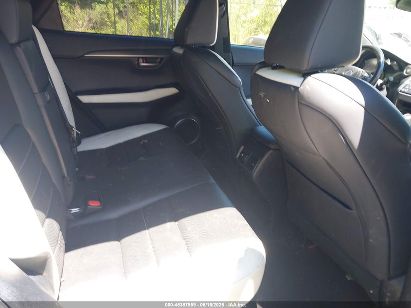 2021 Lexus Nx VIN JTJSARDZ8M2242349 IAAI salvage auction — FRONT END, Salvage - 75% Or Less (Maryland), sold $5,800 on 2026-07-21 (photo 8)
