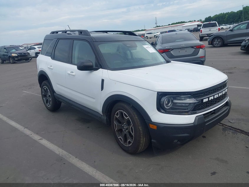 2025 Ford Bronco sport VIN 3FMCR9CN4SRF75487 — IAAI salvage auction photo