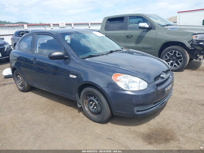 2010 Hyundai Accent VIN KMHCM3AC5AU166970 IAAI salvage auction — NORMAL WEAR, Clear (Washington), sold $275 on 2026-07-14 (photo 1)