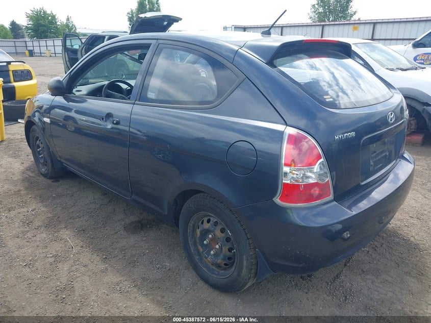 2010 Hyundai Accent VIN KMHCM3AC5AU166970 IAAI salvage auction — NORMAL WEAR, Clear (Washington), sold $275 on 2026-07-14 (photo 3)