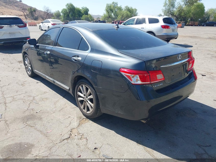 2010 Lexus ES VIN JTHBK1EG1A2360932 IAAI salvage auction — LEFT & RIGHT, Salvage (California), sold $1,475 on 2026-07-07 (photo 3)