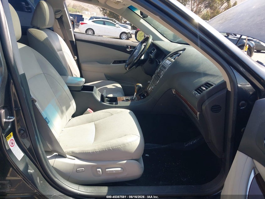 2010 Lexus ES VIN JTHBK1EG1A2360932 IAAI salvage auction — LEFT & RIGHT, Salvage (California), sold $1,475 on 2026-07-07 (photo 5)
