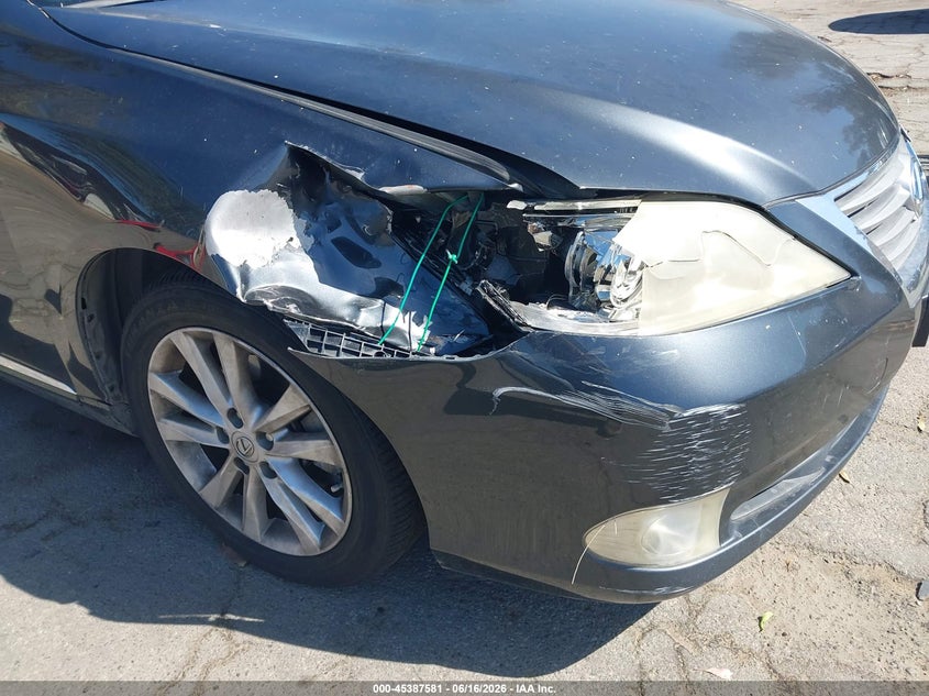 2010 Lexus ES VIN JTHBK1EG1A2360932 IAAI salvage auction — LEFT & RIGHT, Salvage (California), sold $1,475 on 2026-07-07 (photo 6)