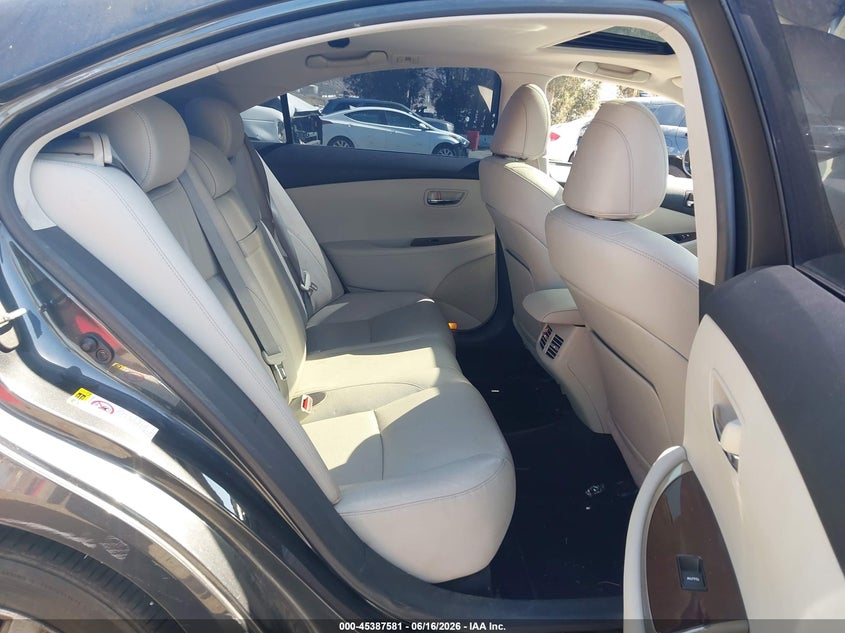 2010 Lexus ES VIN JTHBK1EG1A2360932 IAAI salvage auction — LEFT & RIGHT, Salvage (California), sold $1,475 on 2026-07-07 (photo 8)