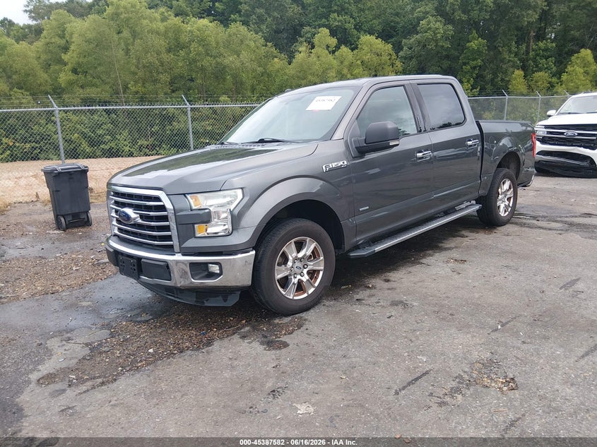 2016 Ford F-150 VIN 1FTEW1CP7GKF45288 IAAI salvage auction — REAR END, Salvage (Mississippi), sold $4,300 on 2026-07-24 (photo 2)