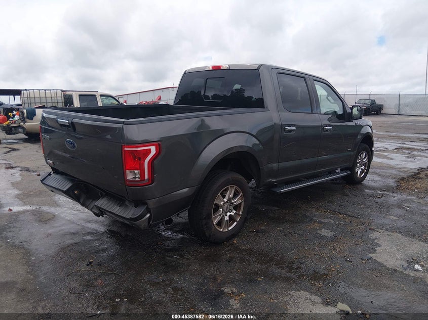 2016 Ford F-150 VIN 1FTEW1CP7GKF45288 IAAI salvage auction — REAR END, Salvage (Mississippi), sold $4,300 on 2026-07-24 (photo 4)