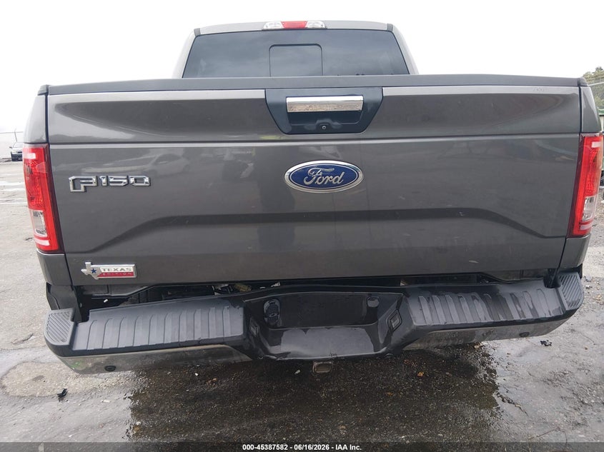 2016 Ford F-150 VIN 1FTEW1CP7GKF45288 IAAI salvage auction — REAR END, Salvage (Mississippi), sold $4,300 on 2026-07-24 (photo 6)