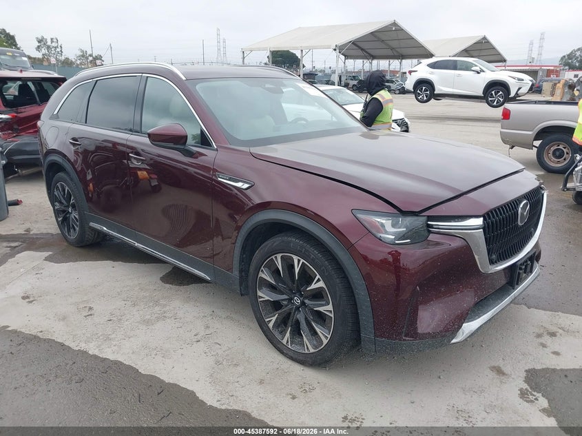 2024 Mazda Cx-90 VIN JM3KKDHA4R1108594 IAAI salvage auction — REAR END, Salvage (California), sold $14,000 on 2026-07-22 (photo 1)