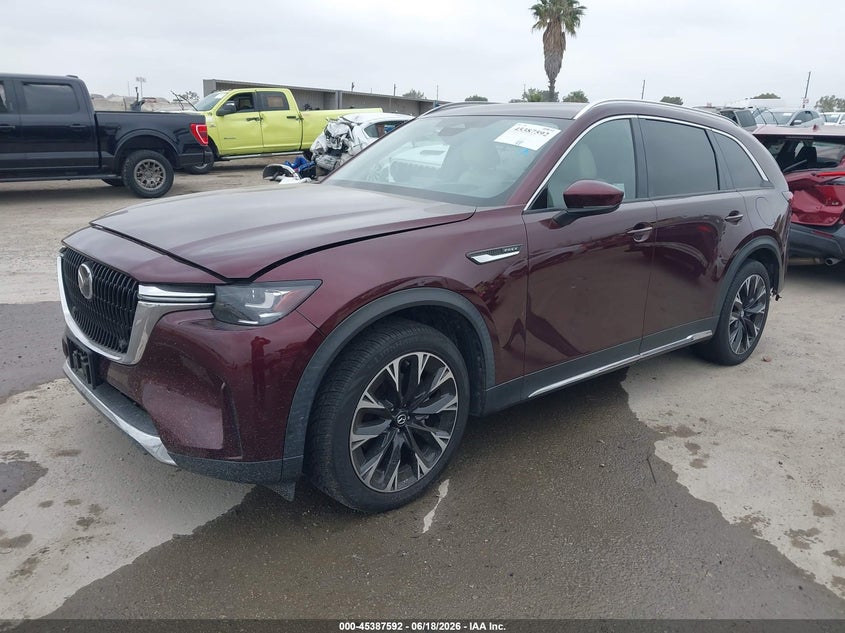 2024 Mazda Cx-90 VIN JM3KKDHA4R1108594 IAAI salvage auction — REAR END, Salvage (California), sold $14,000 on 2026-07-22 (photo 2)