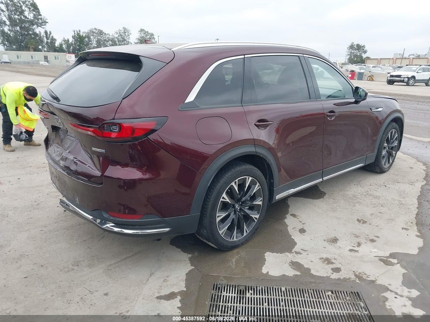 2024 Mazda Cx-90 VIN JM3KKDHA4R1108594 IAAI salvage auction — REAR END, Salvage (California), sold $14,000 on 2026-07-22 (photo 4)
