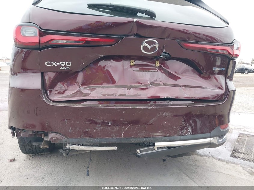 2024 Mazda Cx-90 VIN JM3KKDHA4R1108594 IAAI salvage auction — REAR END, Salvage (California), sold $14,000 on 2026-07-22 (photo 6)