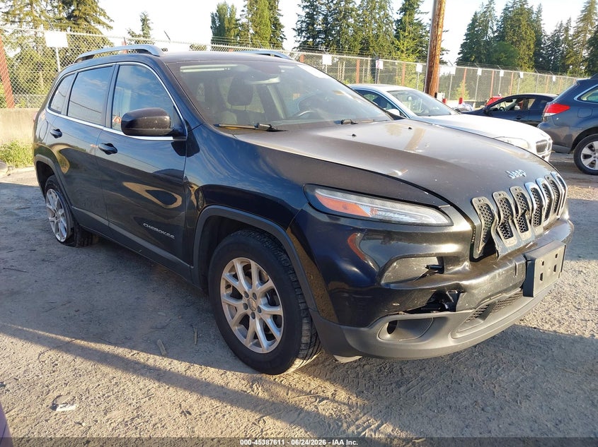 2016 Jeep Cherokee VIN 1C4PJMCS2GW221154 IAAI salvage auction — FRONT END, Salvage Title, sold $950 on 2026-07-22 (photo 1)