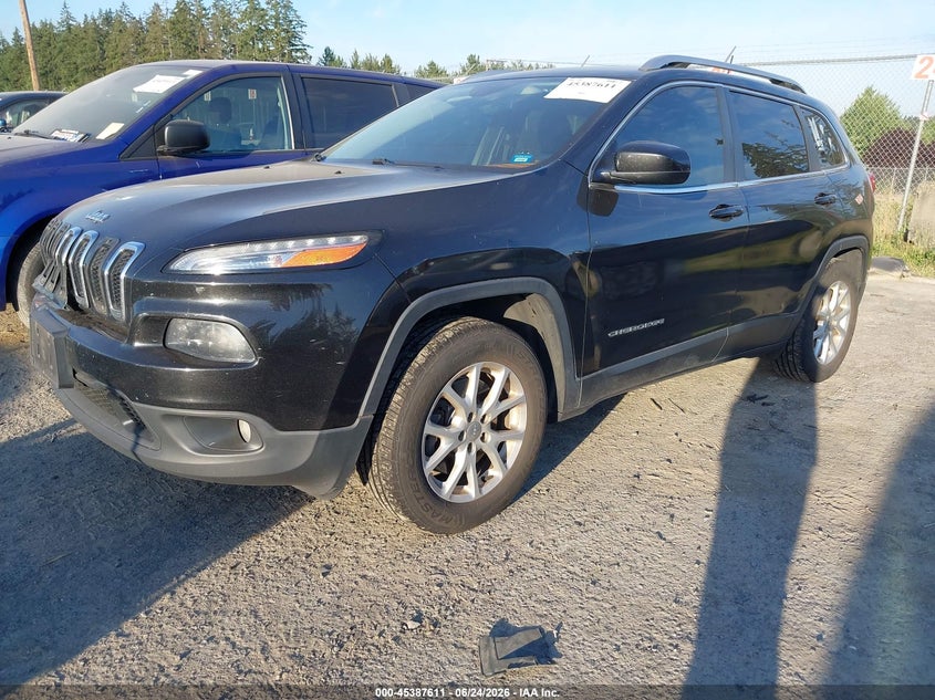2016 Jeep Cherokee VIN 1C4PJMCS2GW221154 IAAI salvage auction — FRONT END, Salvage Title, sold $950 on 2026-07-22 (photo 2)