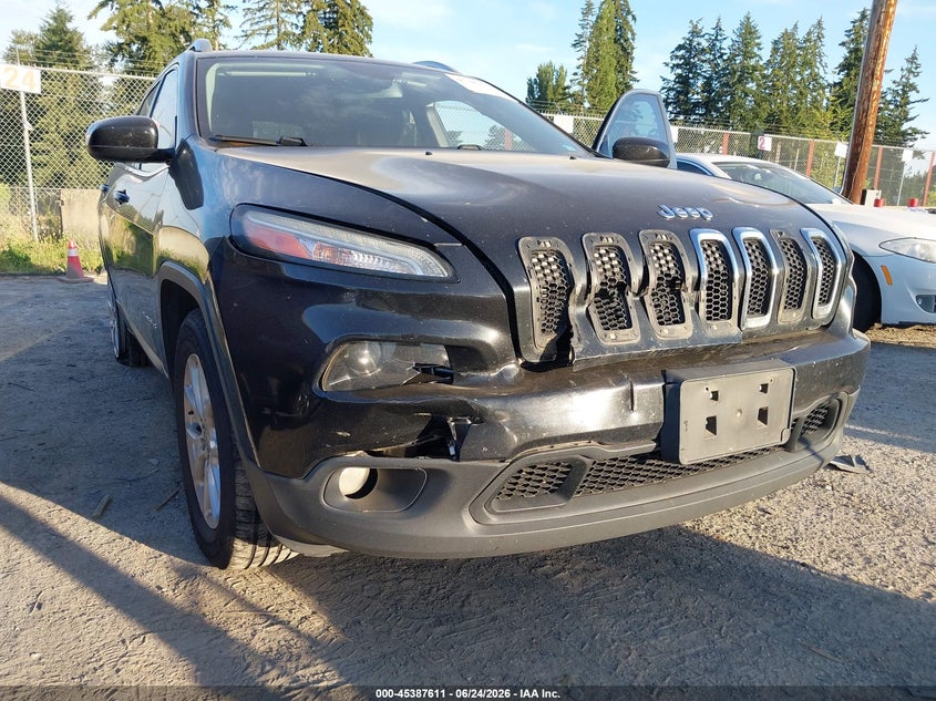 2016 Jeep Cherokee VIN 1C4PJMCS2GW221154 IAAI salvage auction — FRONT END, Salvage Title, sold $950 on 2026-07-22 (photo 6)