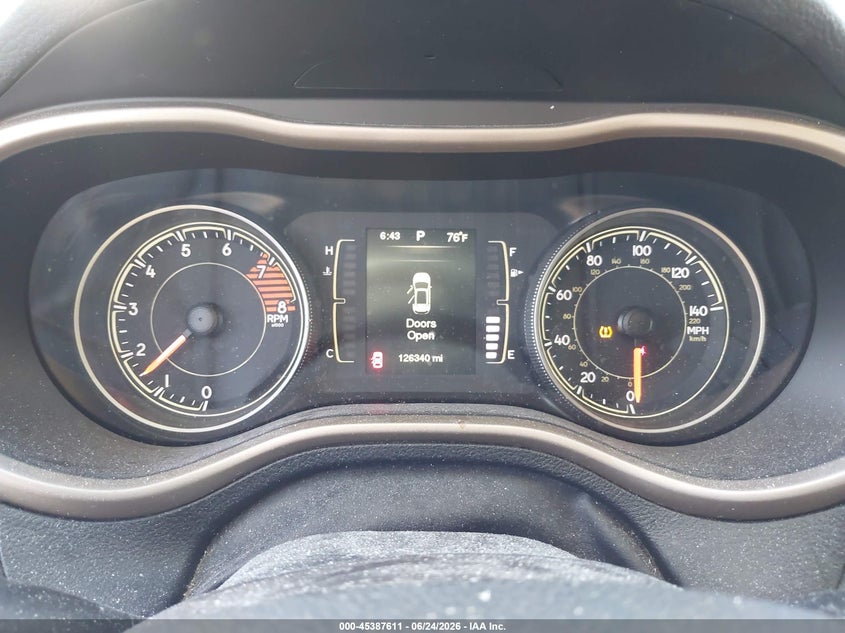 2016 Jeep Cherokee VIN 1C4PJMCS2GW221154 IAAI salvage auction — FRONT END, Salvage Title, sold $950 on 2026-07-22 (photo 7)