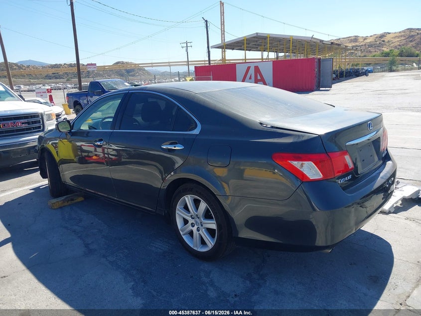 2008 Lexus Es 350 VIN JTHBJ46G882176651 IAAI salvage auction — FRONT END, Salvage (California), sold $475 on 2026-07-24 (photo 3)