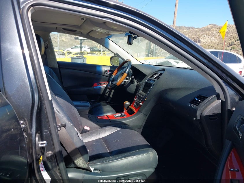 2008 Lexus Es 350 VIN JTHBJ46G882176651 IAAI salvage auction — FRONT END, Salvage (California), sold $475 on 2026-07-24 (photo 5)