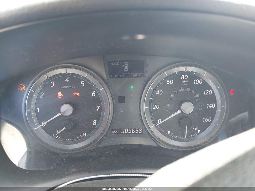 2008 Lexus Es 350 VIN JTHBJ46G882176651 IAAI salvage auction — FRONT END, Salvage (California), sold $475 on 2026-07-24 (photo 7)