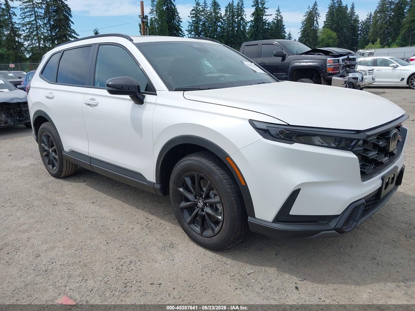 2026 Honda Cr-v VIN 7FARS6H52TE058898 IAAI salvage auction — ENGINE DAMAGE, Bill Of Sale (Washington), sold $20,200 on 2026-07-08 (photo 1)