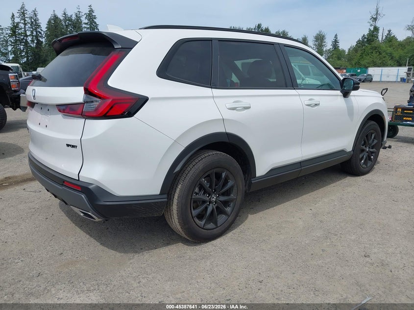 2026 Honda Cr-v VIN 7FARS6H52TE058898 IAAI salvage auction — ENGINE DAMAGE, Bill Of Sale (Washington), sold $20,200 on 2026-07-08 (photo 4)