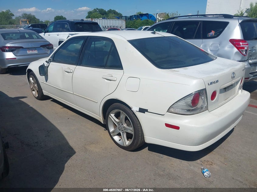 2001 Lexus Is 300 VIN JTHBD182210004298 IAAI salvage auction — NORMAL WEAR, Clear-Dealer Only (North Carolina), sold $1,200 on 2026-07-13 (photo 3)
