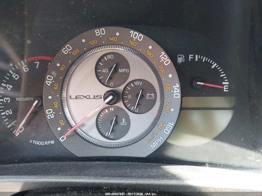 2001 Lexus Is 300 VIN JTHBD182210004298 IAAI salvage auction — NORMAL WEAR, Clear-Dealer Only (North Carolina), sold $1,200 on 2026-07-13 (photo 7)