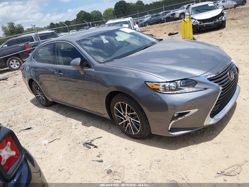 2016 Lexus ES VIN JTHBK1GG8G2217952 IAAI salvage auction — REAR END, Salvage (North Carolina), sold $7,350 on 2026-07-20 (photo 1)