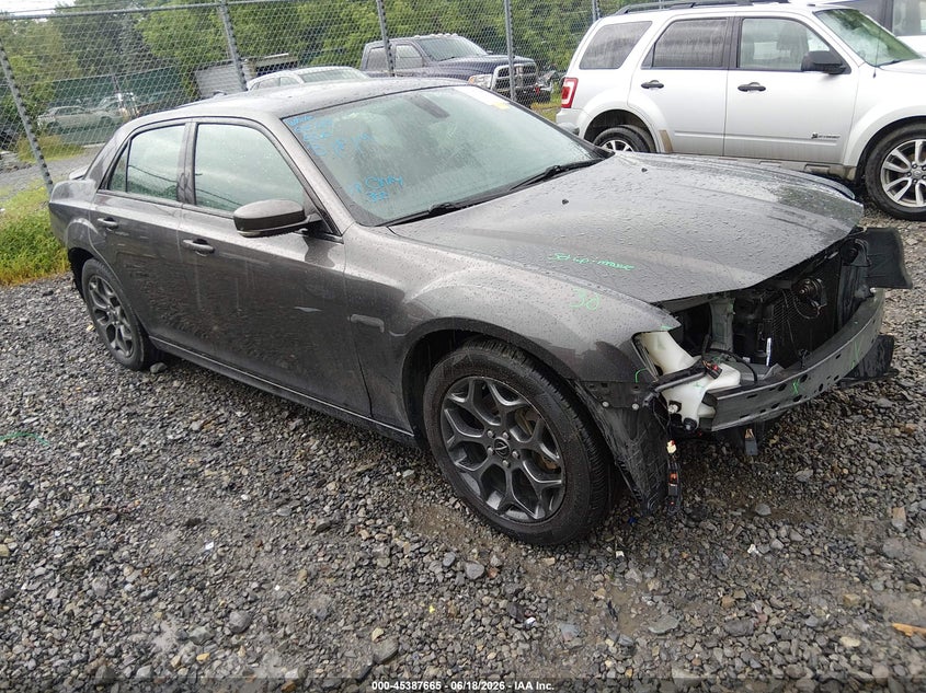 2018 Chrysler 300 VIN 2C3CCAGG8JH121292 IAAI salvage auction — FRONT & REAR, Salvage (West Virginia), sold $5,600 on 2026-07-23 (photo 1)