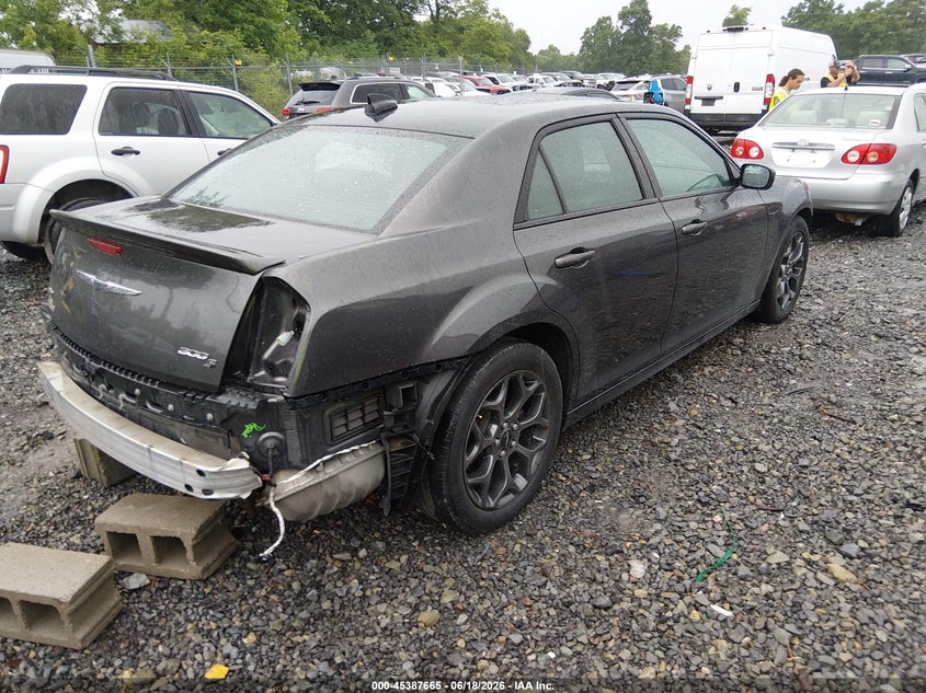 2018 Chrysler 300 VIN 2C3CCAGG8JH121292 IAAI salvage auction — FRONT & REAR, Salvage (West Virginia), sold $5,600 on 2026-07-23 (photo 4)