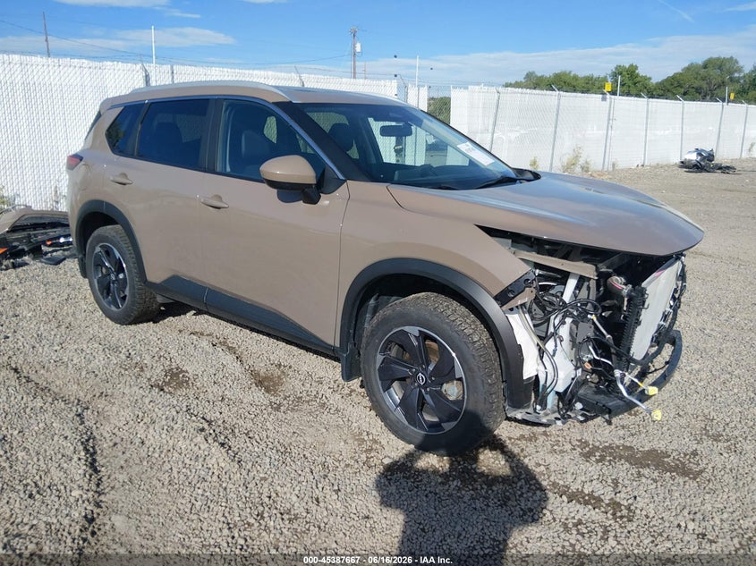 2024 Nissan Rogue VIN JN8BT3BBXRW284736 IAAI salvage auction — LEFT FRONT, Salvage (Montana), sold $5,100 on 2026-08-02 (photo 1)