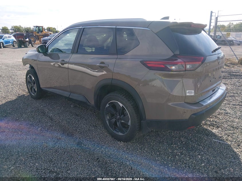 2024 Nissan Rogue VIN JN8BT3BBXRW284736 IAAI salvage auction — LEFT FRONT, Salvage (Montana), sold $5,100 on 2026-08-02 (photo 3)