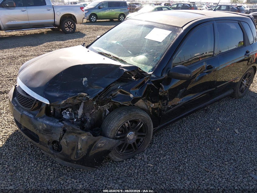 2005 Kia Spectra VIN KNAFE161355121369 IAAI salvage auction — LEFT FRONT, Salvage (Oregon), sold $175 on 2026-08-31 (photo 6)