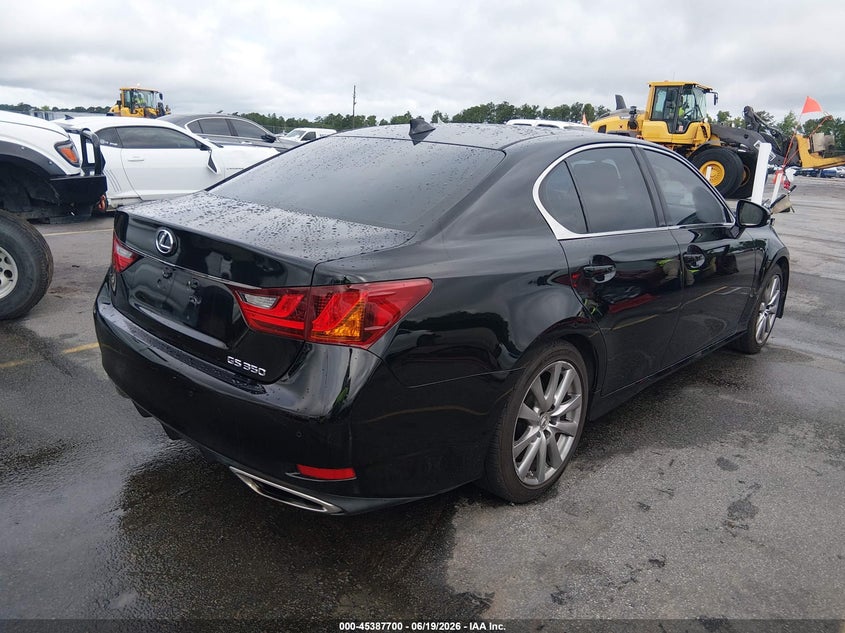 2015 Lexus Gs VIN JTHBE1BL3FA006044 IAAI salvage auction — LEFT SIDE, Salvage (South Carolina), sold $3,575 on 2026-07-29 (photo 4)