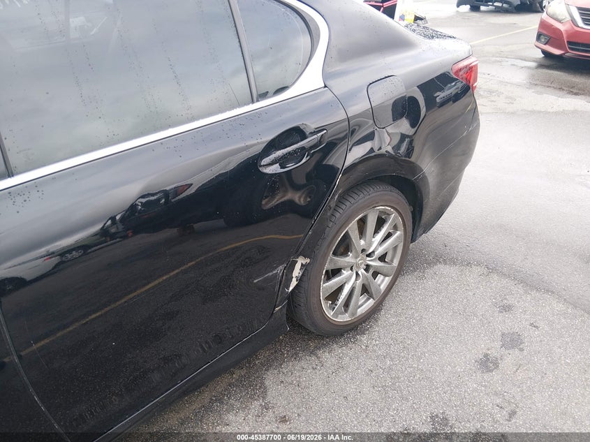 2015 Lexus Gs VIN JTHBE1BL3FA006044 IAAI salvage auction — LEFT SIDE, Salvage (South Carolina), sold $3,575 on 2026-07-29 (photo 6)