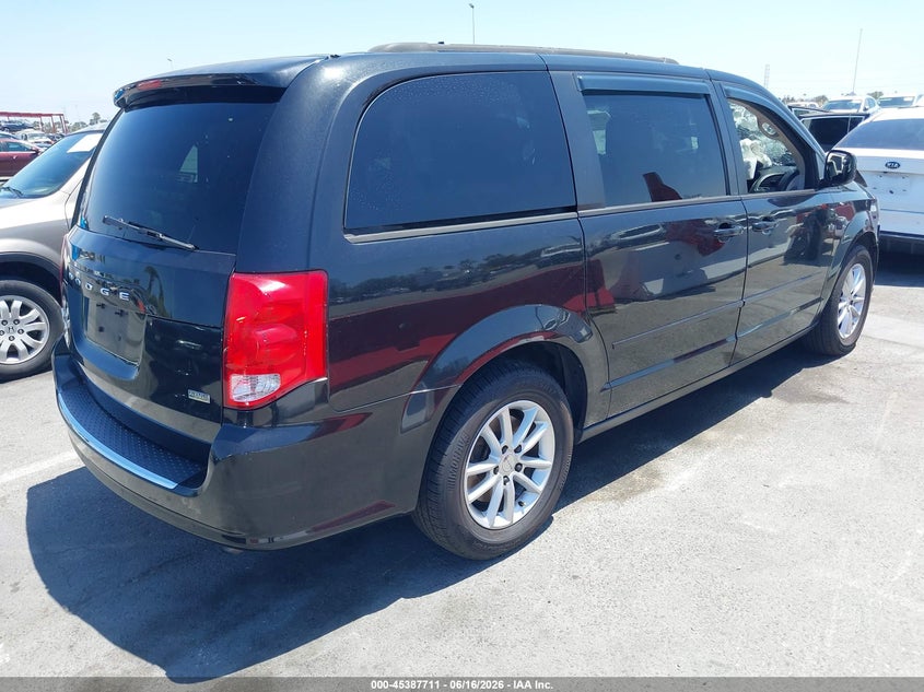 2013 Dodge Caravan VIN 2C4RDGCG1DR820371 IAAI salvage auction — FRONT END, Salvage (California), sold $675 on 2026-07-09 (photo 4)