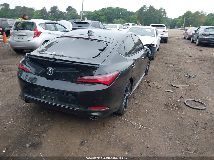 2026 Acura Integra VIN 19UDE4H63TA001694 IAAI salvage auction — REAR END, Salvage Title, sold $13,100 on 2026-07-28 (photo 4)