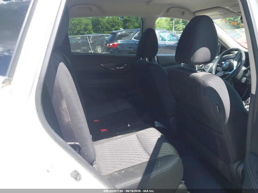 2018 Nissan Rogue VIN KNMAT2MV4JP614068 IAAI salvage auction — LEFT REAR, Mv-907A (New York), sold $4,250 on 2026-07-14 (photo 8)