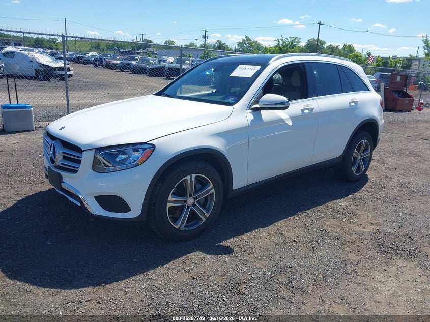 2017 Mercedes-benz Glc VIN WDC0G4KB6HF116016 IAAI salvage auction — RIGHT FRONT, Salvage (Idaho), sold $4,250 on 2026-07-16 (photo 2)