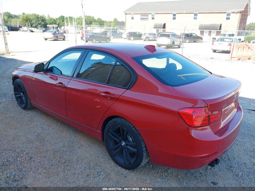 2015 BMW 3er VIN WBA3B5C50FP654490 IAAI salvage auction — FRONT END, Salvage (North Carolina), sold $1,750 on 2026-07-10 (photo 3)