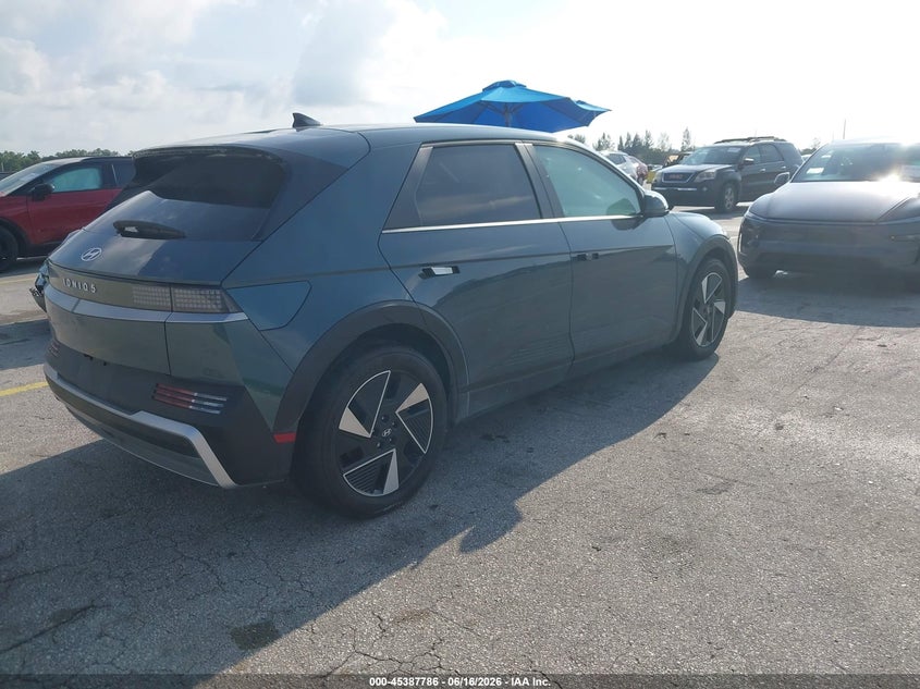 2025 Hyundai Ioniq 5 VIN 7YAKM4DA9SY007131 IAAI salvage auction — WATER/FLOOD, Salvage Title, sold $25 on 2026-07-30 (photo 4)