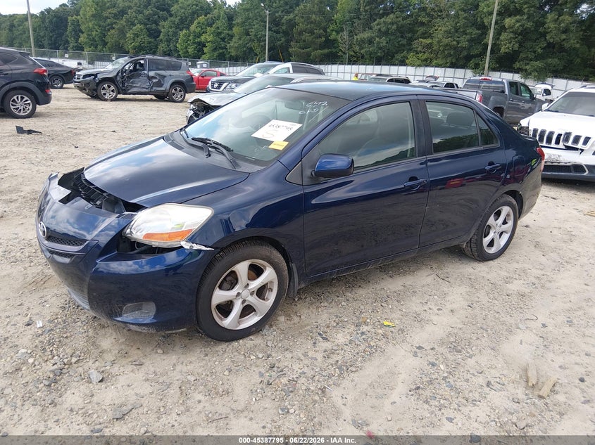 2008 Toyota Yaris VIN JTDBT923X84017100 IAAI salvage auction — FRONT END, Salvage (Georgia), sold $550 on 2026-07-23 (photo 2)