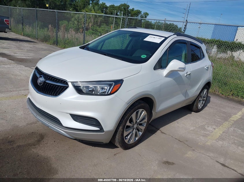 2017 Buick Encore VIN KL4CJASB5HB199877 IAAI salvage auction — NORMAL WEAR, Clear (Florida), sold $5,450 on 2026-07-15 (photo 2)