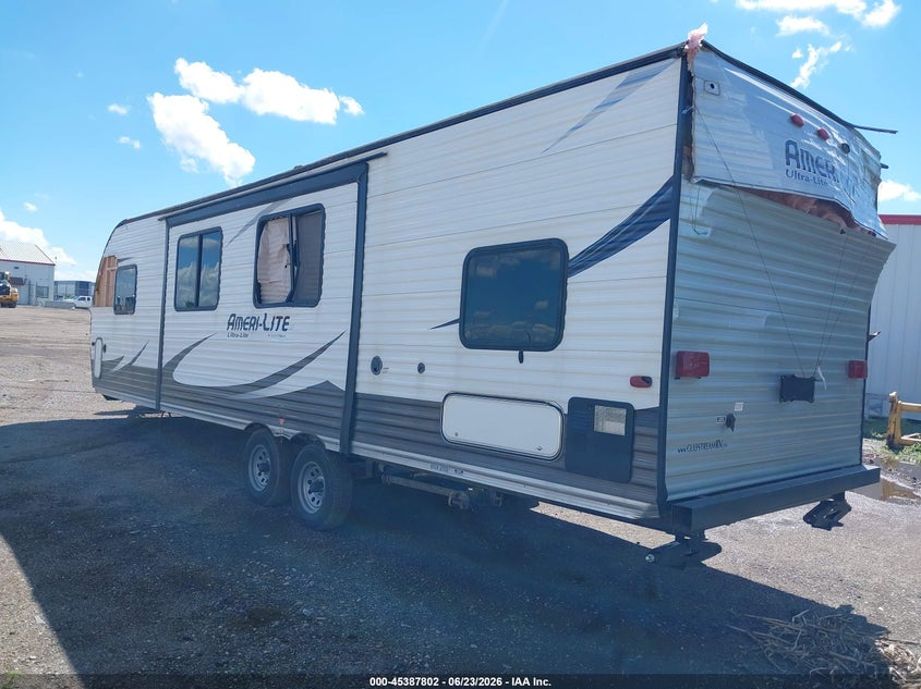 2017 Gulfstream Ameri-lite VIN 1NL1GTM25H1122821 IAAI salvage auction — ALL OVER, Clear (North Dakota), sold $75 on 2026-07-28 (photo 3)