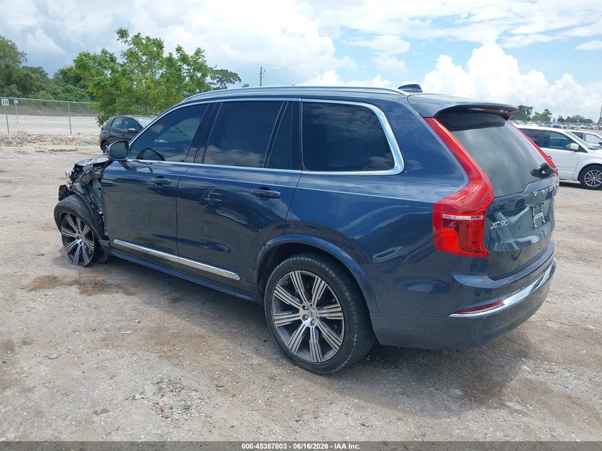 2023 Volvo Xc90 VIN YV4062PA5P1966449 IAAI salvage auction — FRONT END, Rebuildable (Florida), sold $16,050 on 2026-07-09 (photo 3)