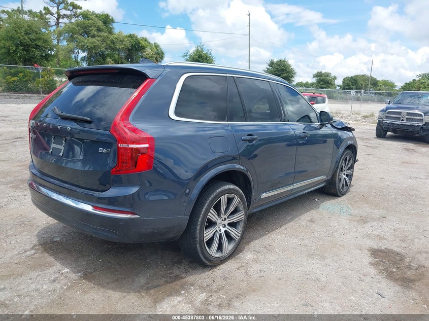 2023 Volvo Xc90 VIN YV4062PA5P1966449 IAAI salvage auction — FRONT END, Rebuildable (Florida), sold $16,050 on 2026-07-09 (photo 4)