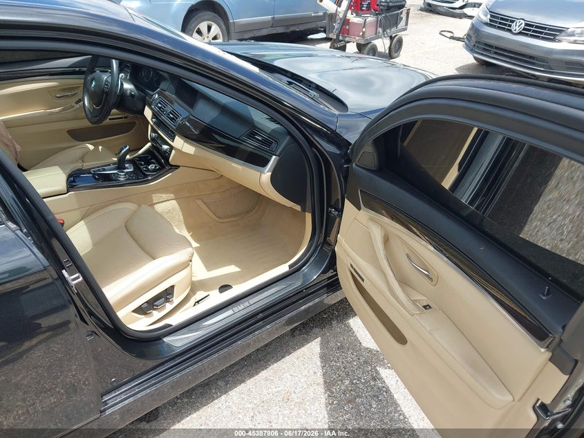 2012 BMW 5er VIN WBAFR7C56CC813066 IAAI salvage auction — LEFT SIDE, Salvage Title, sold $2,850 on 2026-07-22 (photo 5)
