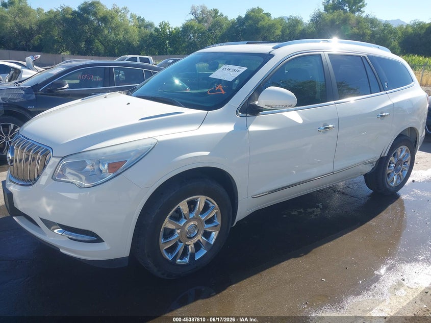 2014 Buick Enclave VIN 5GAKVBKD8EJ361744 IAAI salvage auction — SIDE, Salvage Title, sold $2,350 on 2026-08-02 (photo 2)
