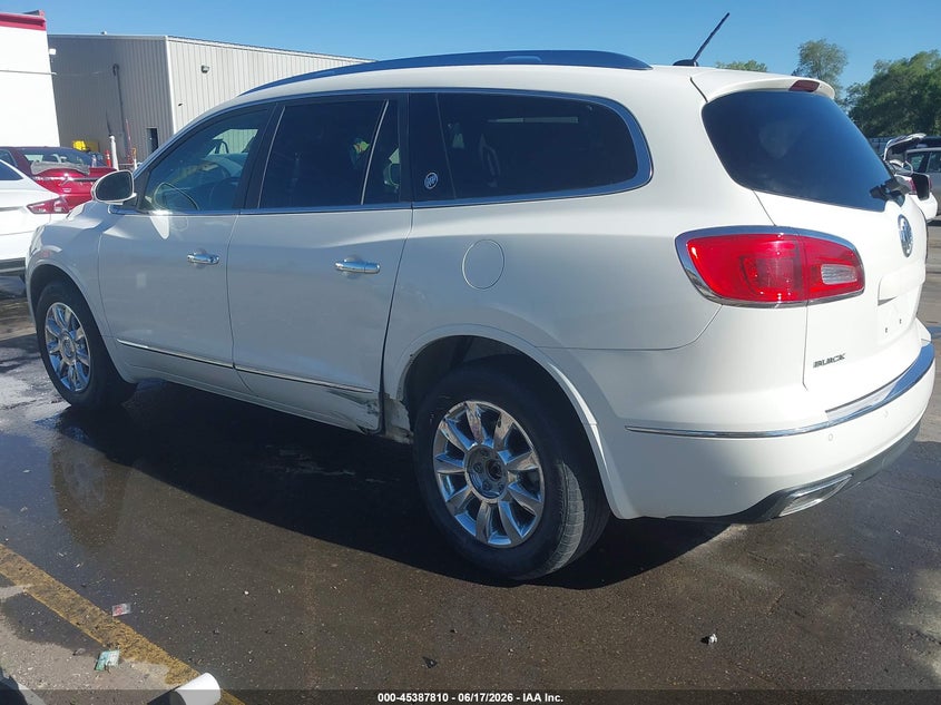 2014 Buick Enclave VIN 5GAKVBKD8EJ361744 IAAI salvage auction — SIDE, Salvage Title, sold $2,350 on 2026-08-02 (photo 3)