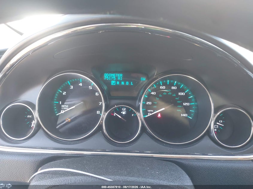 2014 Buick Enclave VIN 5GAKVBKD8EJ361744 IAAI salvage auction — SIDE, Salvage Title, sold $2,350 on 2026-08-02 (photo 7)